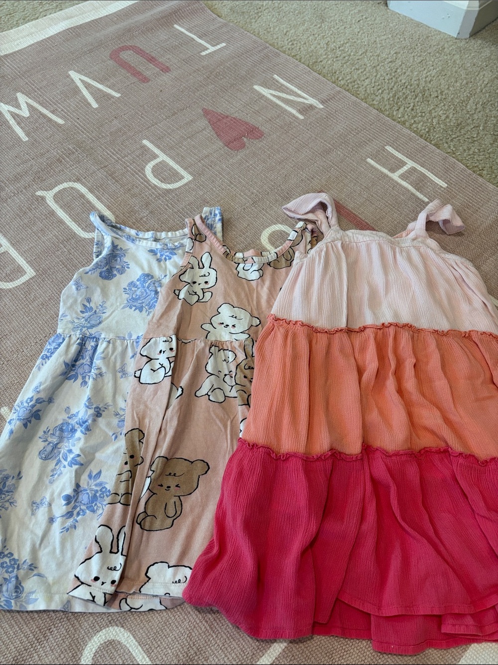 3 Summer Dresses 4T